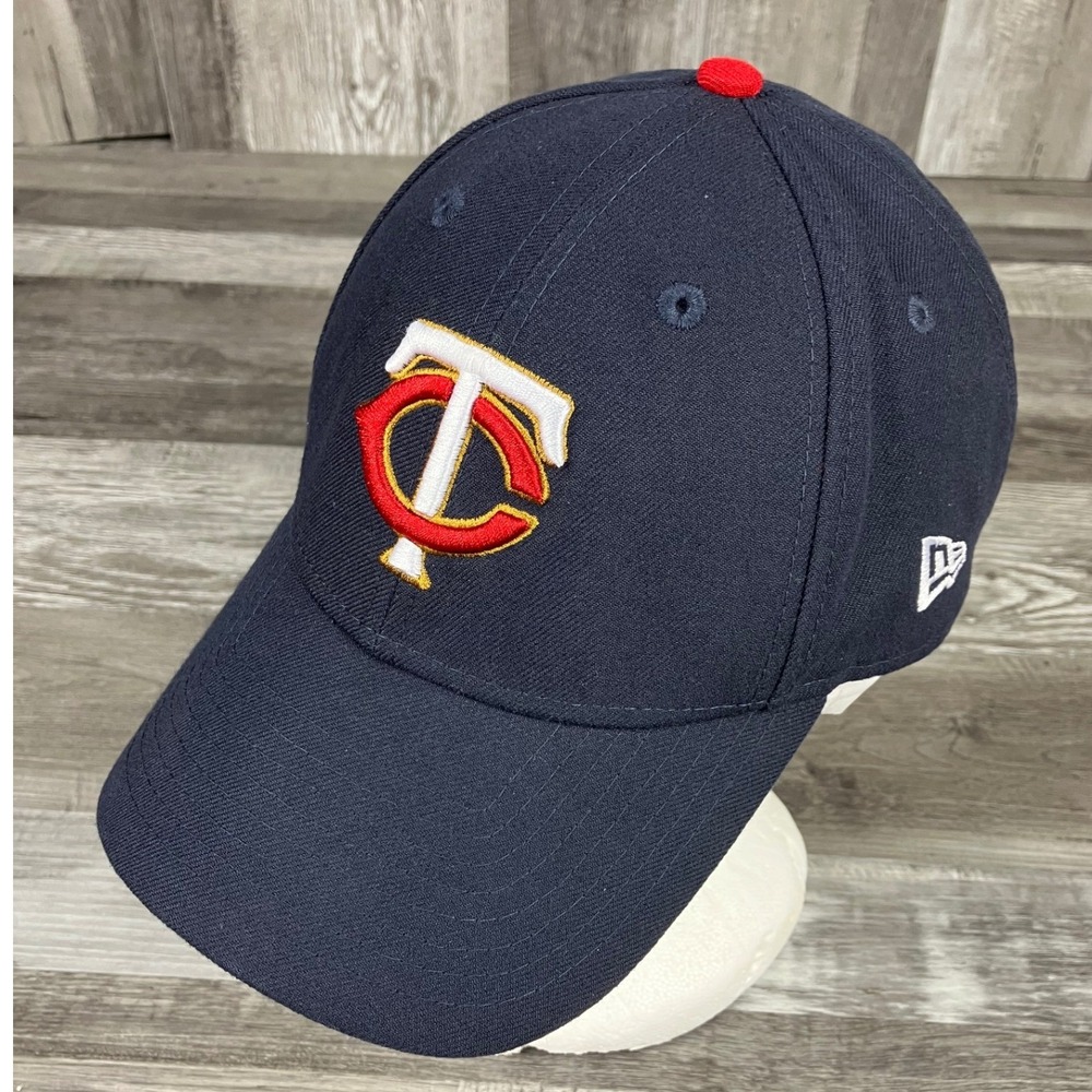 New Era 9FORTY Minnesota Twins Navy Blue Adjustable Baseball Cap TC Logo Hat